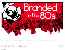 Tablet Screenshot of brandedinthe80s.com